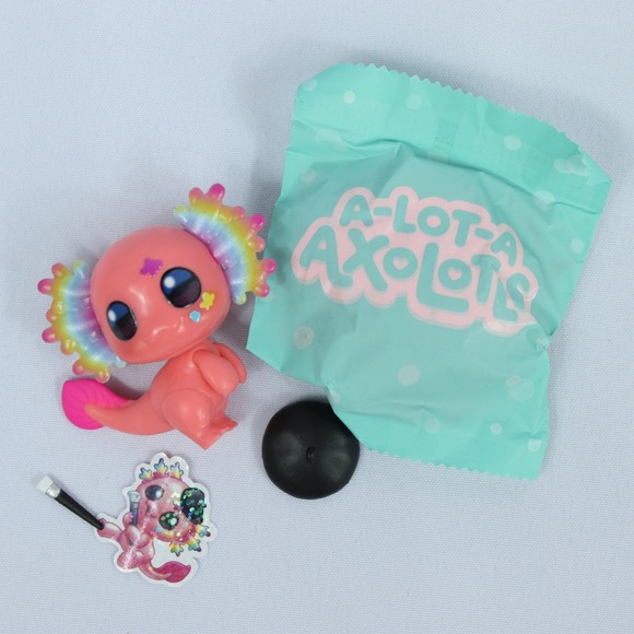 A-Lot-A Axolotls Other - Zuru 5 Surprise A Lot A Axolotl Paint Alotol Figure w Accessories Sticker & Sand